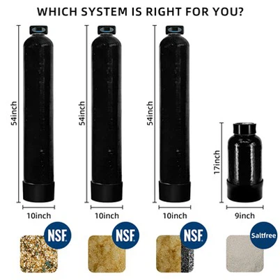 מרכך מים שלם בבית